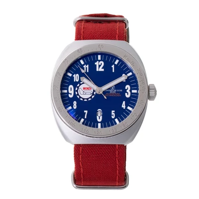 Montres De Luxe karóra 09MON-ALKZBLU