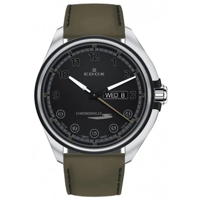 Edox férfi karóra 84301 3NCV NNV Chronorally