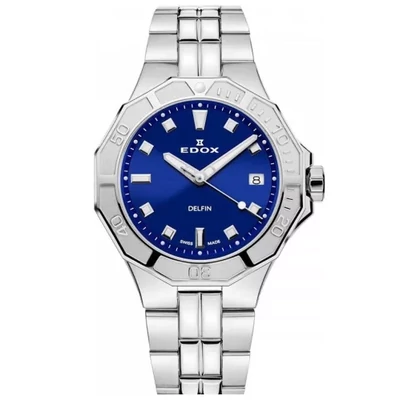 Edox Delfin Diver női karóra 53020-3M-BUN