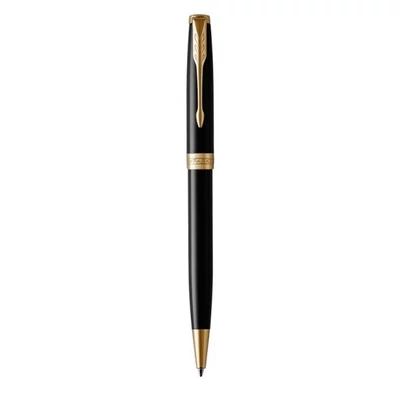 Parker Royal Sonnet golyóstoll fekete, arany klipsz 1931497