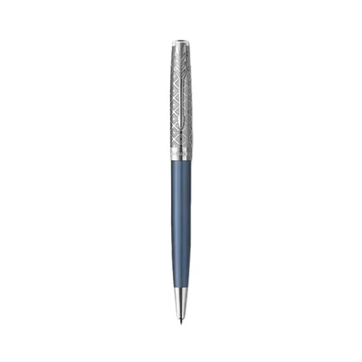 Parker Royal Sonnet Premium golyóstoll metál kék, ezüst klipsz 2119649