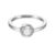 Esprit női ezüst gyűrű 925-ös, méret 16 és 17, ESRG92759A Twist