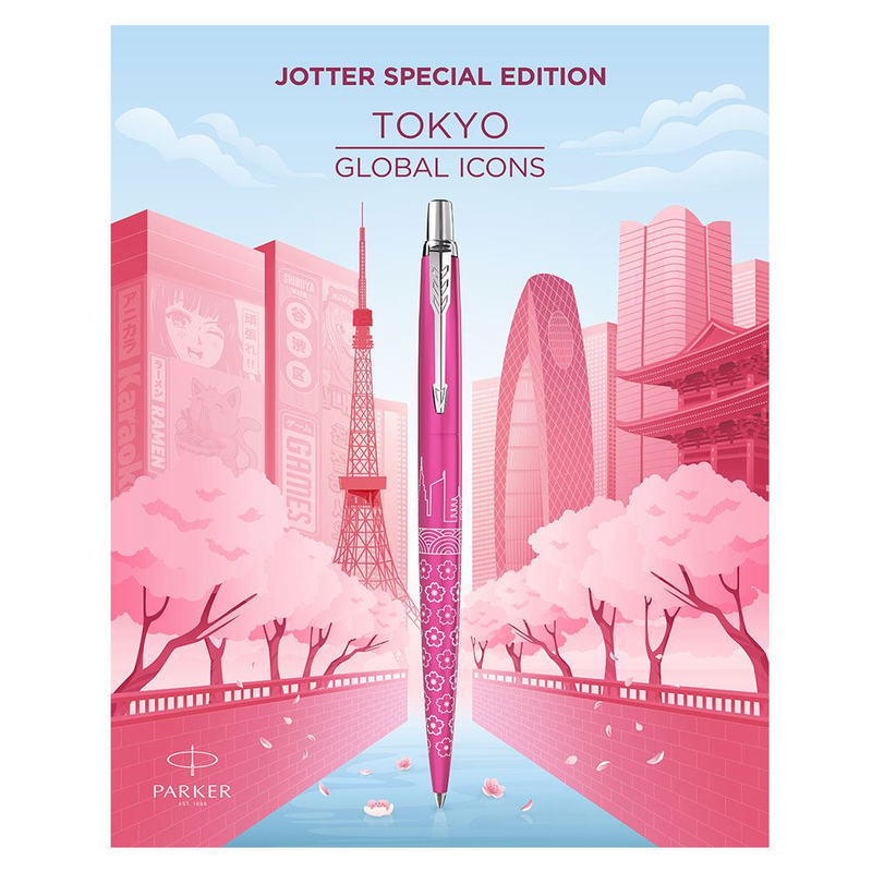 Parker Jotter Tokyo Pink Global Icons golyóstoll 2198195