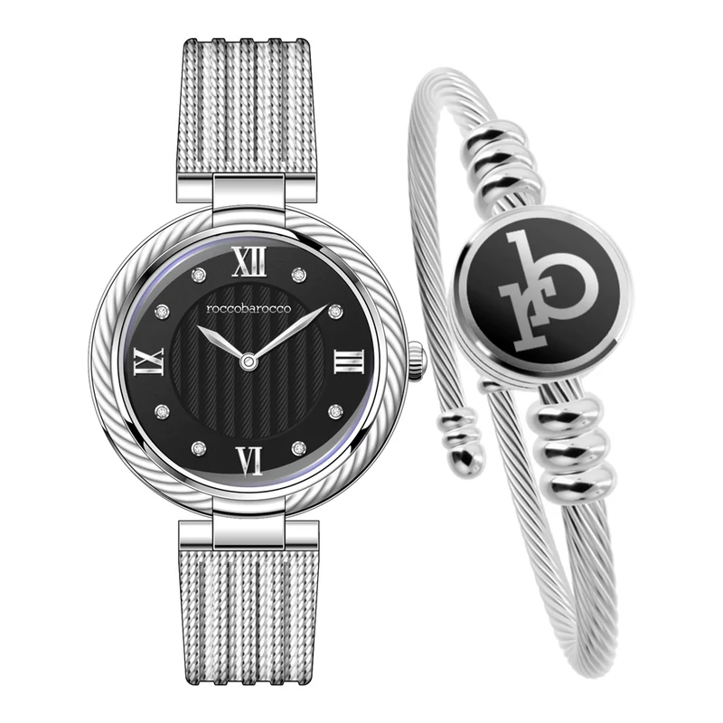 Roccobarocco RB.4469S-01M női karóra und Armreif Set
