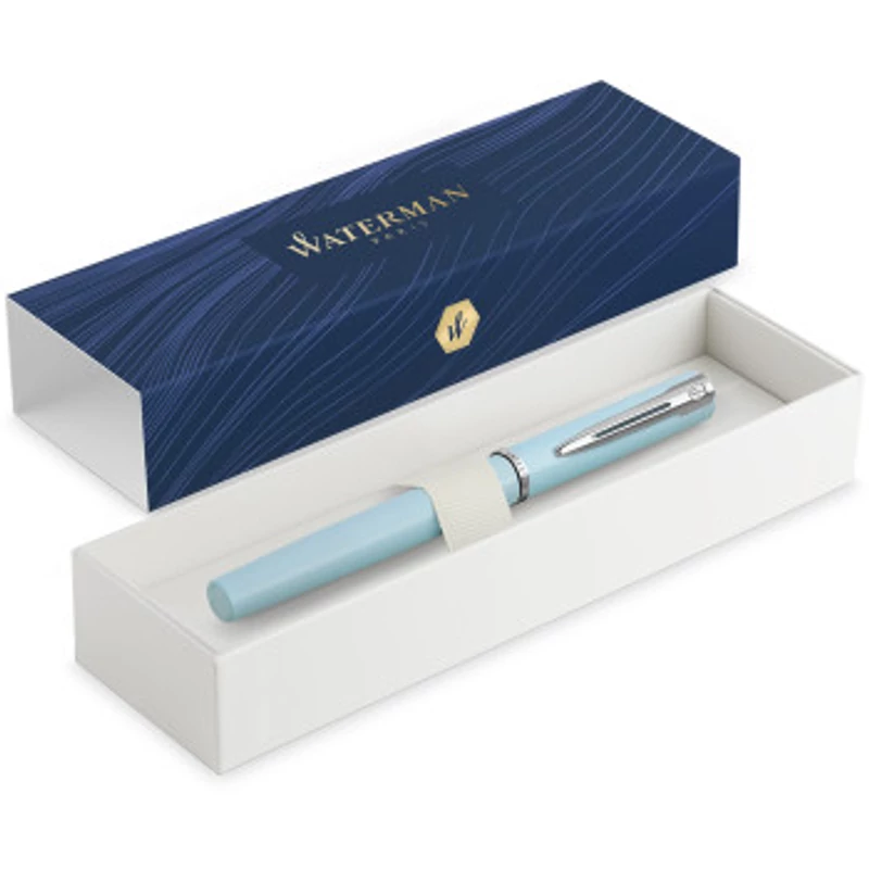 Waterman Allure töltőtoll pasztell kék ezüst klipsz 2105222