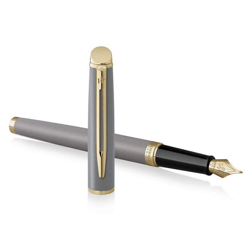 Waterman Hemishpere Undertated Edition töltőtoll kőszürke arany klipsszel 2217943