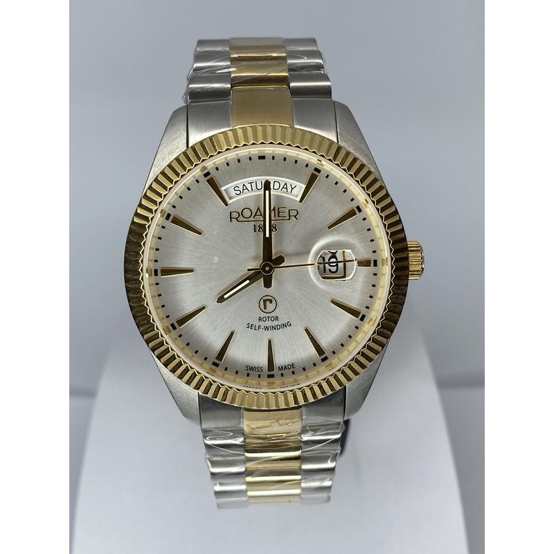 Roamer férfi karóra automata Primeline Day Date 981662471590