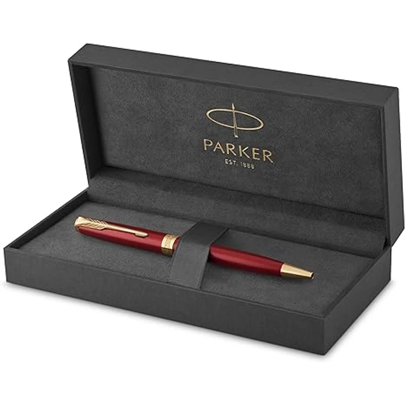 Parker Royal Sonnet golyóstoll piros, arany klipsz 1931476