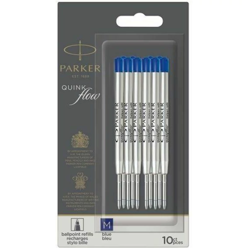 Parker golyóstoll betét M kék tinta
